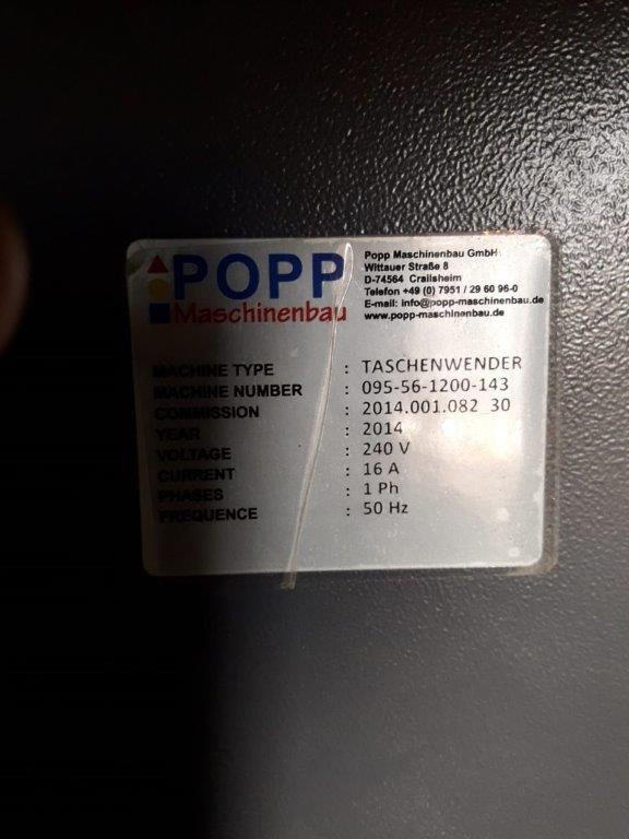 Profitec Popp mobile - height adjustable sheet turning pocket with inclined roller infeed - Vouwmachine: afbeelding 5 Profitec Popp mobile - height adjustable sheet turning pocket with inclined roller infeed - Vouwmachine: afbeelding 5