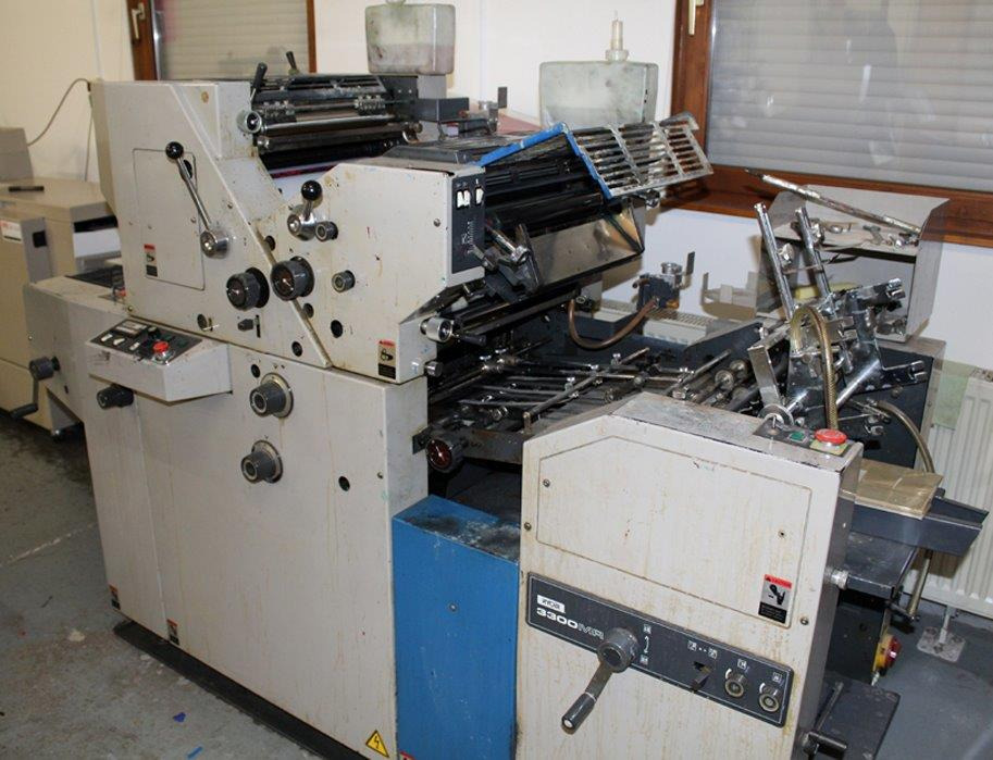 Ryobi 3300 MR two color offset printing machine - Drukmachine: afbeelding 1 Ryobi 3300 MR two color offset printing machine - Drukmachine: afbeelding 1