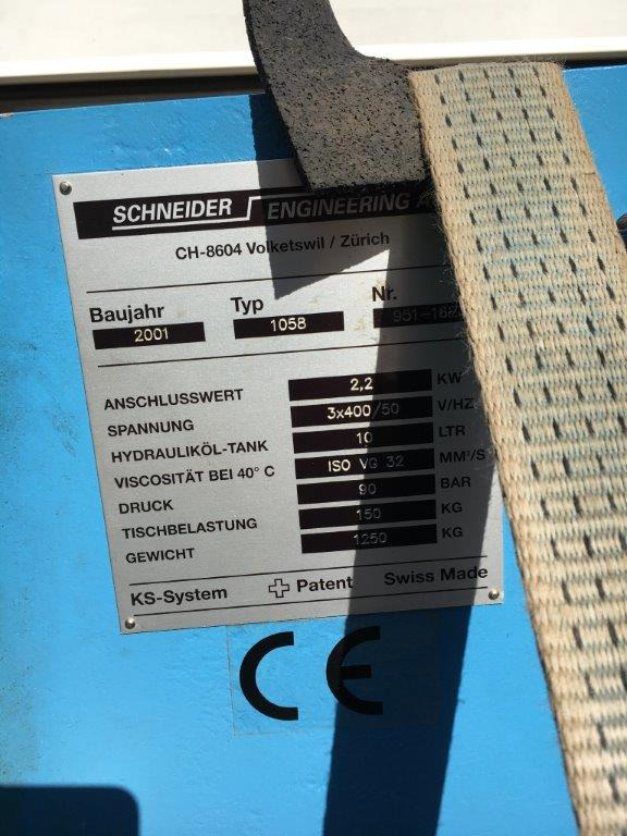 Schneider Enginneering Stacker (Transomat) Model 1058 - Papiersnijmachine: afbeelding 2 Schneider Enginneering Stacker (Transomat) Model 1058 - Papiersnijmachine: afbeelding 2