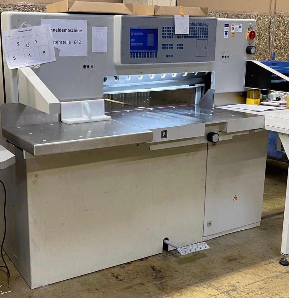 Wohlenberg cut-tec 92 high-speed cutter - Papiersnijmachine: afbeelding 1 Wohlenberg cut-tec 92 high-speed cutter - Papiersnijmachine: afbeelding 1