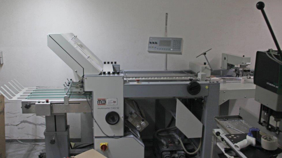 Buckle plate folder Mathias Bäuerle Multimaster CAS 52.4-38.2-FL SA - Vouwmachine: afbeelding 2 Buckle plate folder Mathias Bäuerle Multimaster CAS 52.4-38.2-FL SA - Vouwmachine: afbeelding 2