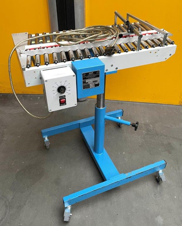 Mobile, continuously height-adjustable and rotatable roller table GUK RT-35 - Vouwmachine: afbeelding 1 Mobile, continuously height-adjustable and rotatable roller table GUK RT-35 - Vouwmachine: afbeelding 1