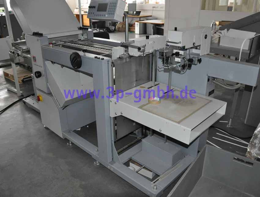 Semi-automatic adjustable buckle plate folder Mathias Bäuerle Multimaster CAS 38-4-FL38-SA - Vouwmachine: afbeelding 3 Semi-automatic adjustable buckle plate folder Mathias Bäuerle Multimaster CAS 38-4-FL38-SA - Vouwmachine: afbeelding 3