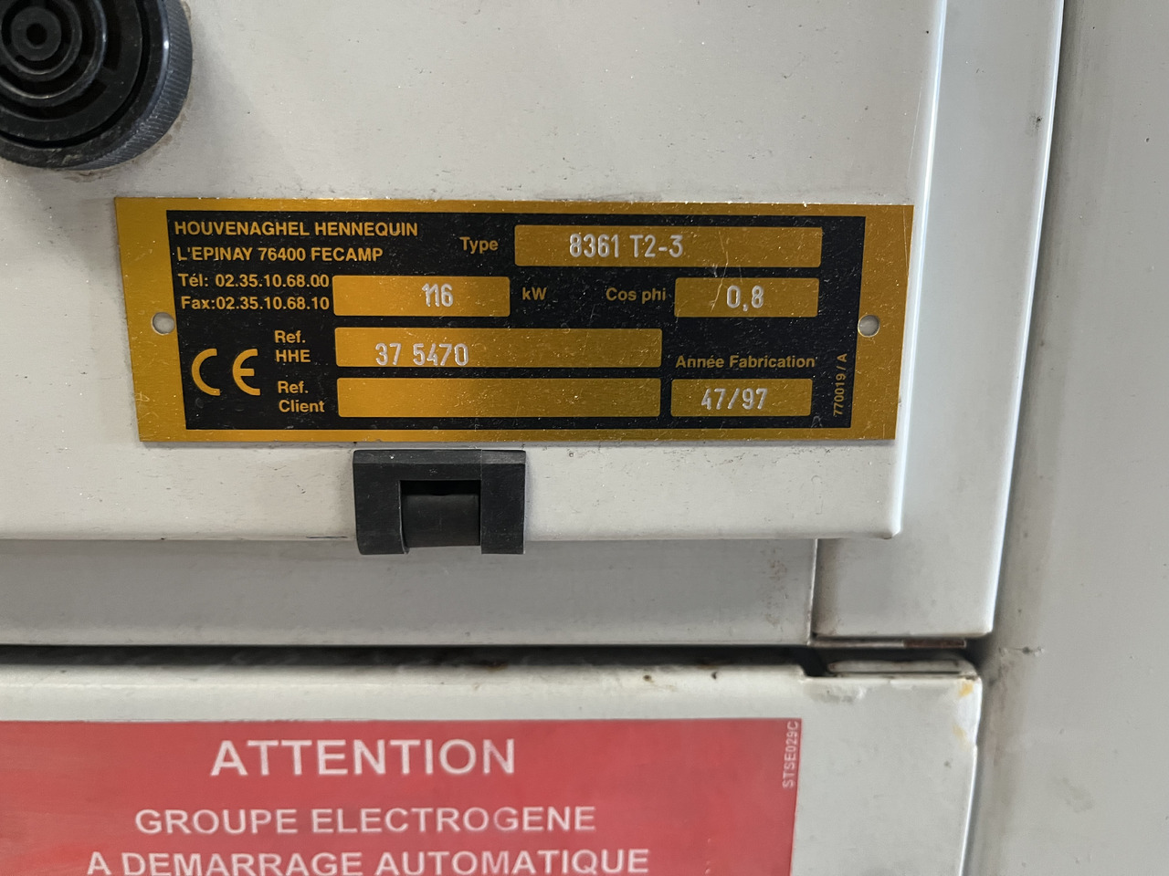 2h Energy 150 kVa IVECO 8361 - Industrie generator: afbeelding 4 2h Energy 150 kVa IVECO 8361 - Industrie generator: afbeelding 4