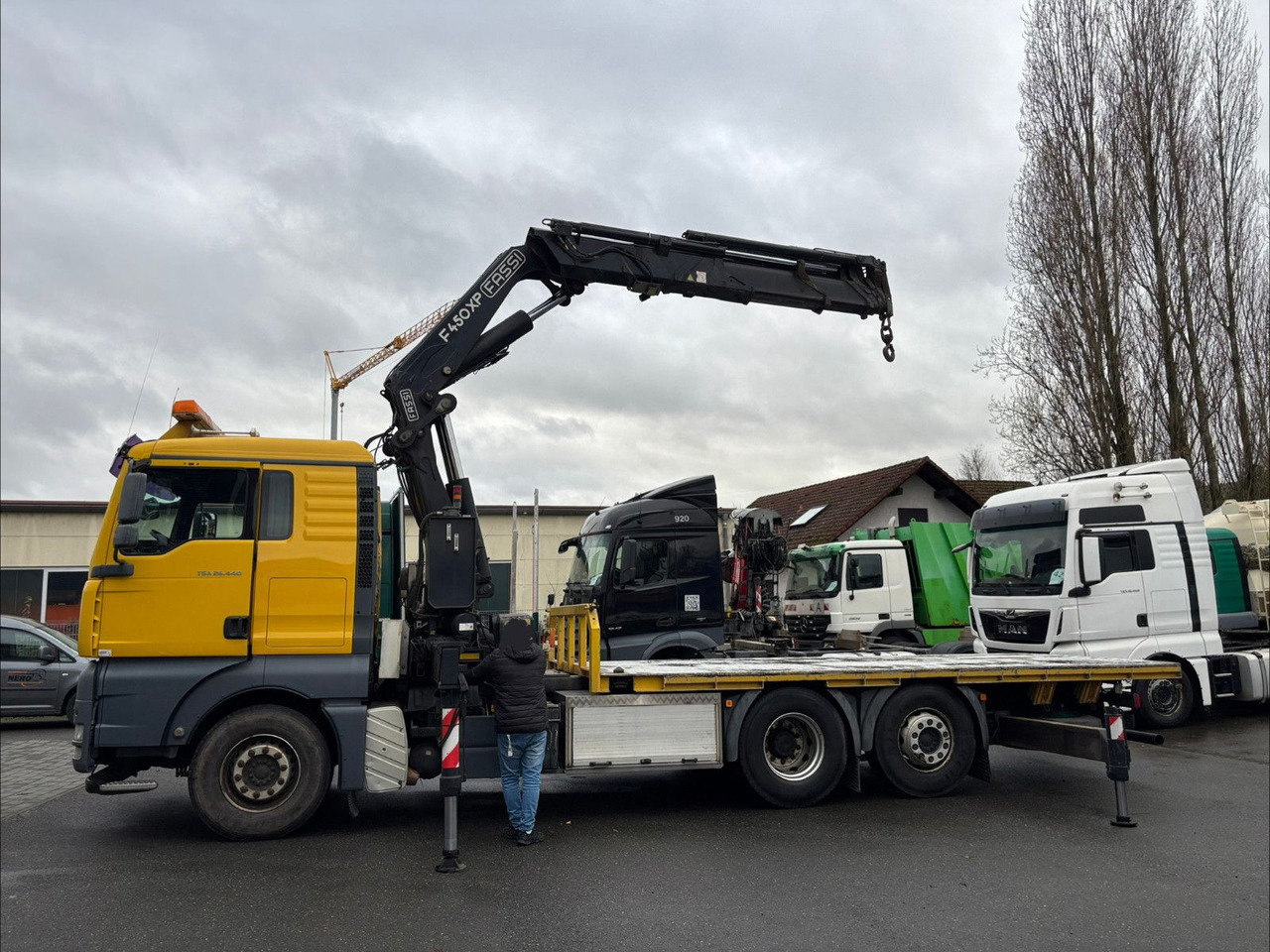 MAN TGA 26.440 FASSI F450AXP Containerauf./Lenkachse - Kraanwagen: afbeelding 2 MAN TGA 26.440 FASSI F450AXP Containerauf./Lenkachse - Kraanwagen: afbeelding 2