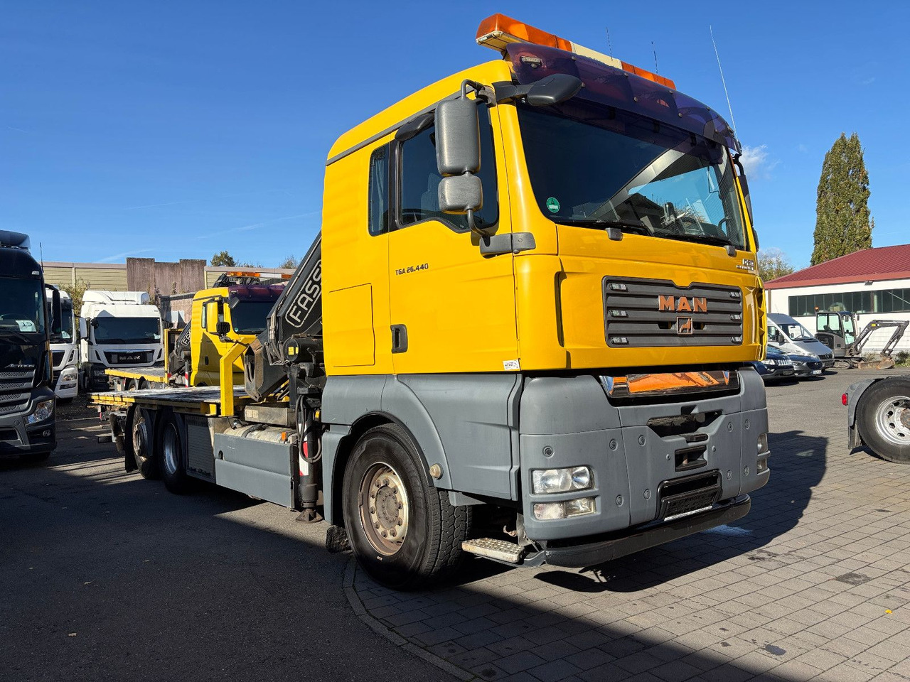 MAN TGA 26.440 FASSI F450AXP Containerauf./Lenkachse - Kraanwagen: afbeelding 5 MAN TGA 26.440 FASSI F450AXP Containerauf./Lenkachse - Kraanwagen: afbeelding 5