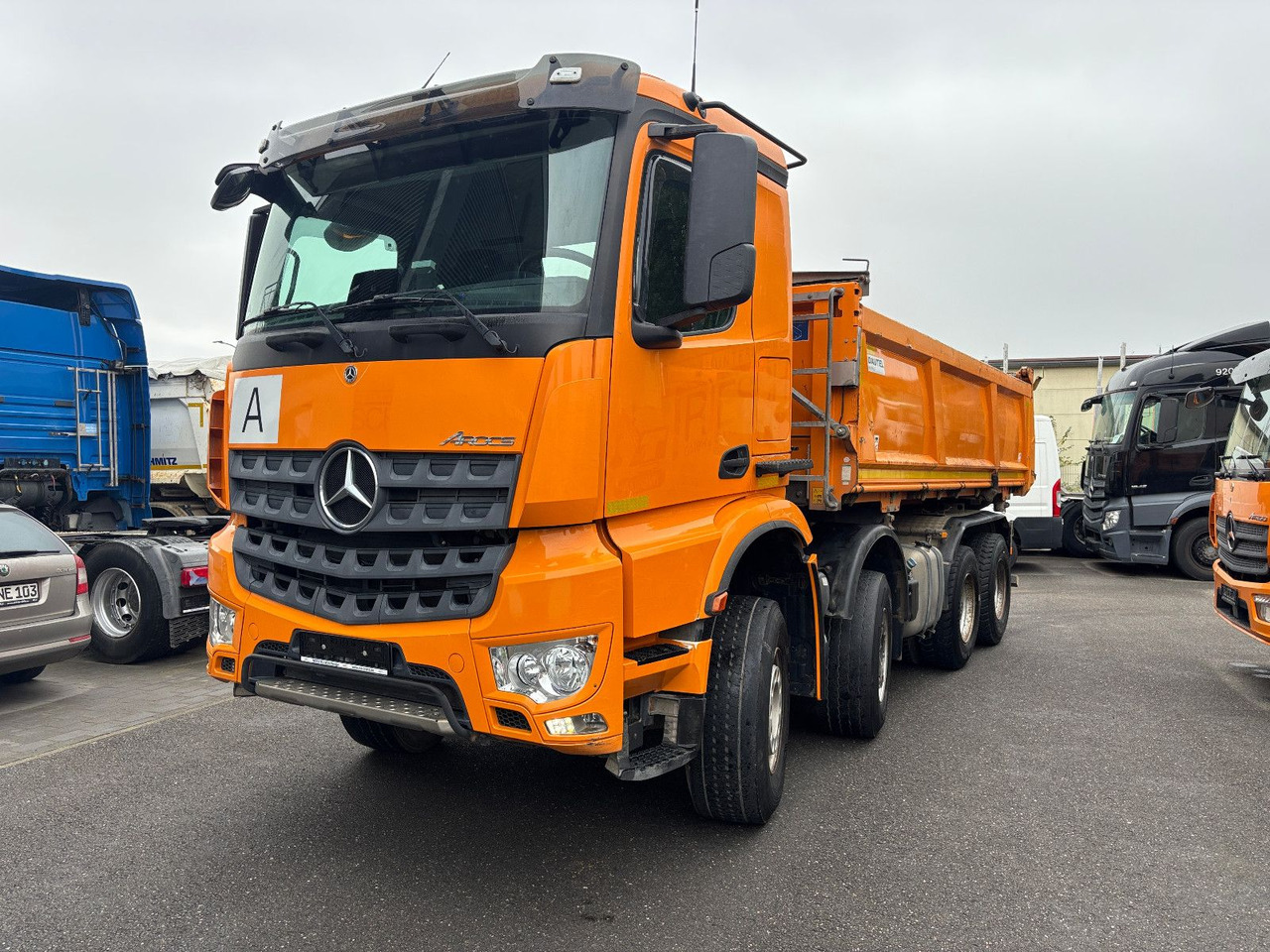 Mercedes-Benz Arocs 3248 8x4 MP5 Bordmatik/Klima/Plane - Kipper vrachtwagen: afbeelding 2 Mercedes-Benz Arocs 3248 8x4 MP5 Bordmatik/Klima/Plane - Kipper vrachtwagen: afbeelding 2