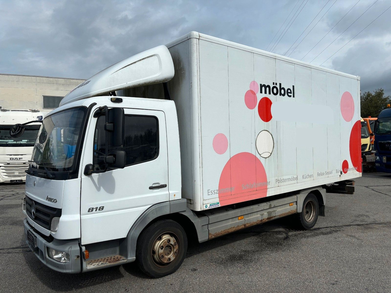 Mercedes-Benz Atego 818 Kurze Radstand Blattfederung - Bestelwagen gesloten laadbak: afbeelding 5 Mercedes-Benz Atego 818 Kurze Radstand Blattfederung - Bestelwagen gesloten laadbak: afbeelding 5