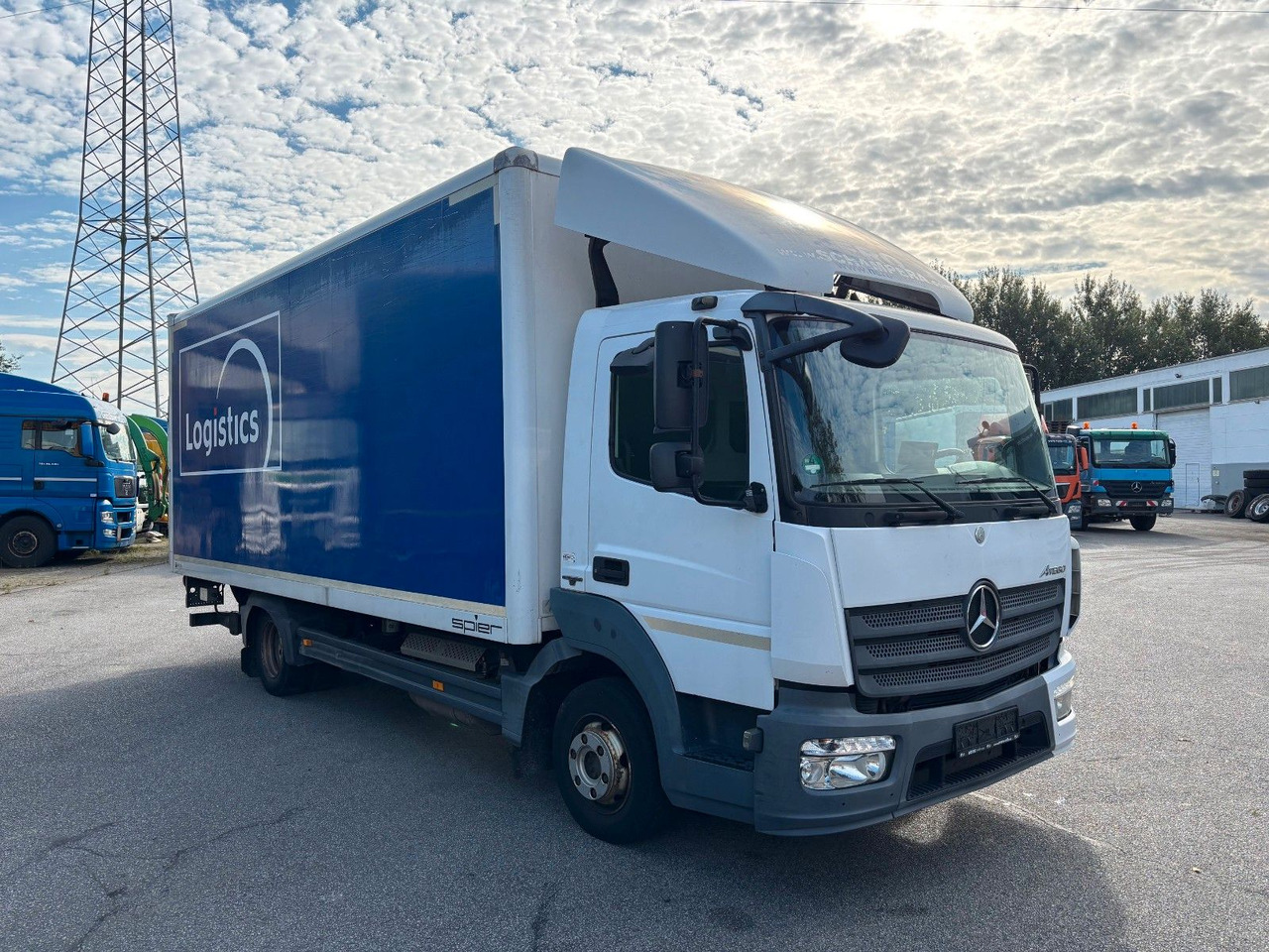 Mercedes-Benz Atego 821 Luft/LBW/EU6/Klima/Navi - Bestelwagen gesloten laadbak: afbeelding 3 Mercedes-Benz Atego 821 Luft/LBW/EU6/Klima/Navi - Bestelwagen gesloten laadbak: afbeelding 3