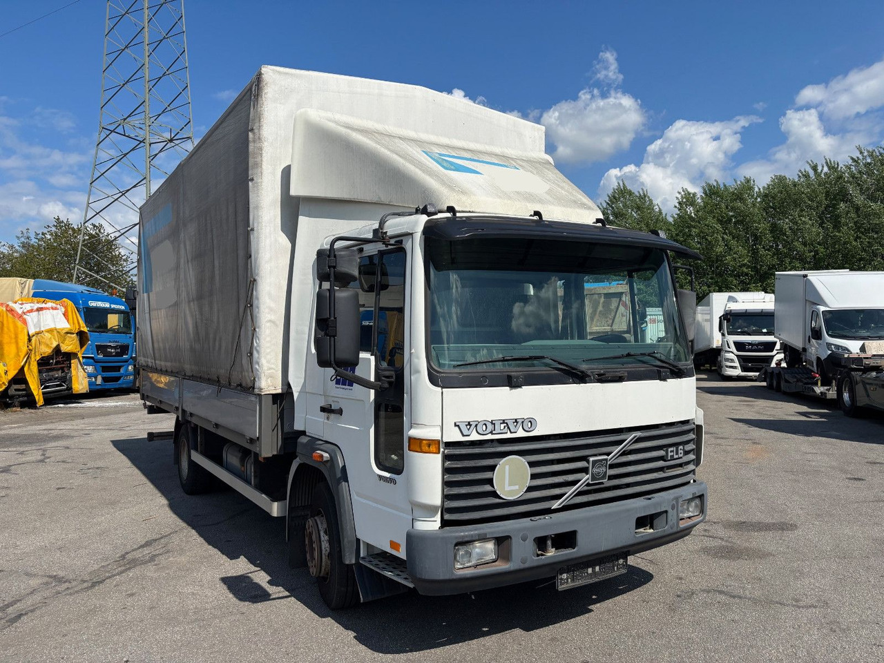 Volvo FL6 Klima/Luftfederung - Huifzeil bedrijfswagen: afbeelding 2 Volvo FL6 Klima/Luftfederung - Huifzeil bedrijfswagen: afbeelding 2