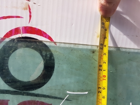 Massey Ferguson 50 Hx Cab Side Rear Glass Left. - Raam en onderdelen voor Graaflaadmachine: afbeelding 4 Massey Ferguson 50 Hx Cab Side Rear Glass Left. - Raam en onderdelen voor Graaflaadmachine: afbeelding 4