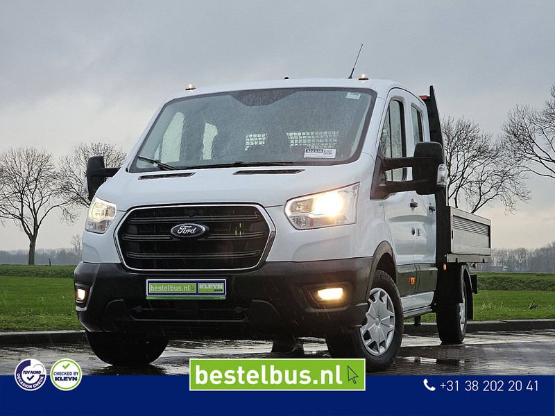 Ford Transit 2.0 L4 Open-Laadbak DC ! - Bestelwagen met open laadbak: afbeelding 1 Ford Transit 2.0 L4 Open-Laadbak DC ! - Bestelwagen met open laadbak: afbeelding 1