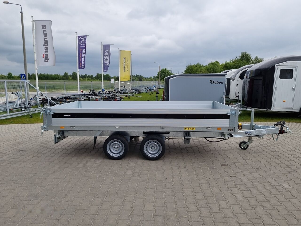 Brenderup TT5375 ATB tipper 3 sides dumping 375 x 180 cm 3.5T GVW - Kipper aanhangwagen: afbeelding 2 Brenderup TT5375 ATB tipper 3 sides dumping 375 x 180 cm 3.5T GVW - Kipper aanhangwagen: afbeelding 2