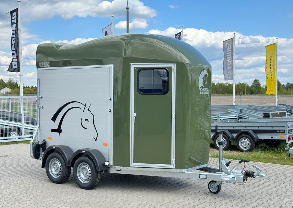 CHEVAL LIBERTÉ Gold Orgin ALU + siodlarnia - do przewozu 2 koni | 2000 kg - Paardentrailer: afbeelding 2 CHEVAL LIBERTÉ Gold Orgin ALU + siodlarnia - do przewozu 2 koni | 2000 kg - Paardentrailer: afbeelding 2