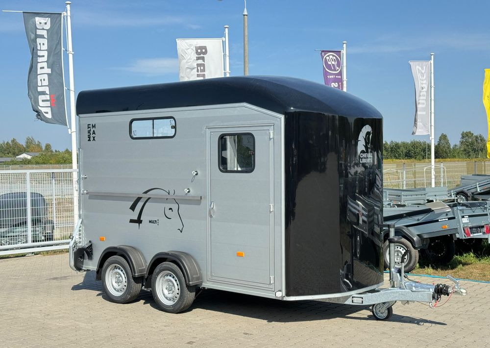 CHEVAL LIBERTÉ MultiMax przyczepa na dwa konie | duża siodlarnia | drzwi boczne | 2600 kg DMC | 380×181 cm | ALUMINIOWA | Debon | dostawa | mocna i solidna | - Paardentrailer: afbeelding 1 CHEVAL LIBERTÉ MultiMax przyczepa na dwa konie | duża siodlarnia | drzwi boczne | 2600 kg DMC | 380×181 cm | ALUMINIOWA | Debon | dostawa | mocna i solidna | - Paardentrailer: afbeelding 1