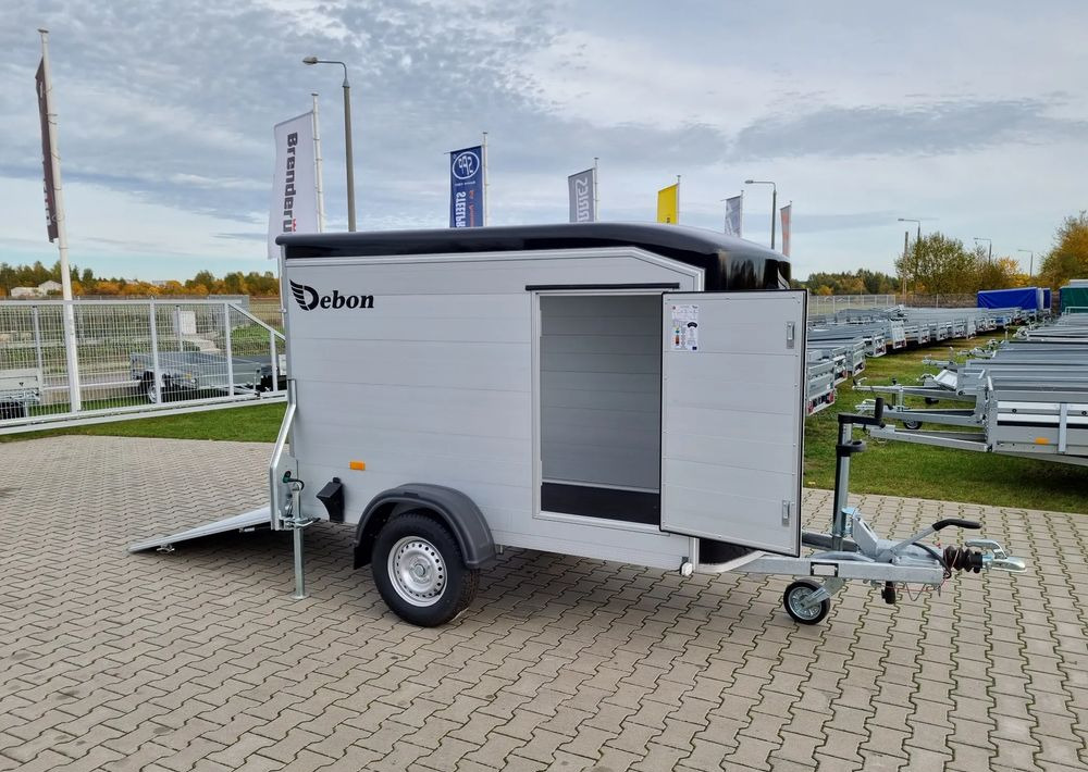 DEBON C255 ALU | 1300 kg / 255 x 125 cm - Gesloten aanhangwagen: afbeelding 1 DEBON C255 ALU | 1300 kg / 255 x 125 cm - Gesloten aanhangwagen: afbeelding 1