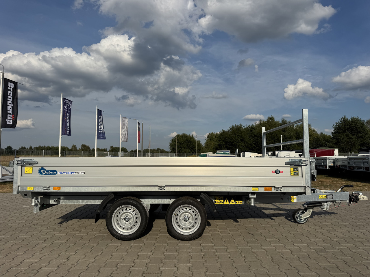 DEBON PW 3.6 Electric 360x180 cm 3.5T - Kipper aanhangwagen: afbeelding 3 DEBON PW 3.6 Electric 360x180 cm 3.5T - Kipper aanhangwagen: afbeelding 3