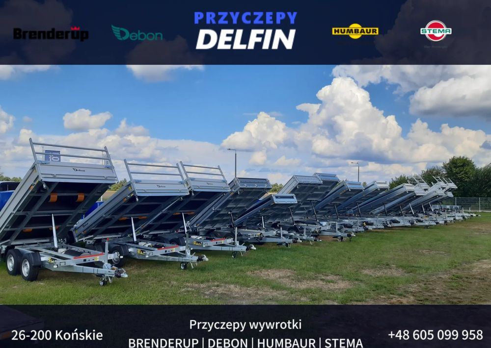 DEBON PW 3.6 Electric 360x180 cm 3.5T - Kipper aanhangwagen: afbeelding 5 DEBON PW 3.6 Electric 360x180 cm 3.5T - Kipper aanhangwagen: afbeelding 5