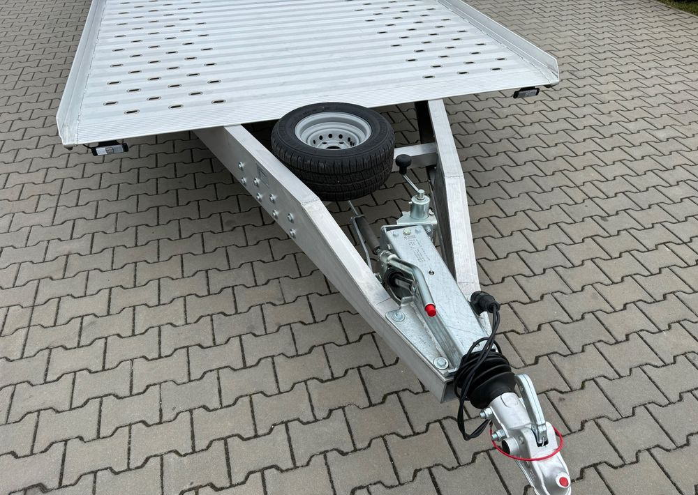 GROMEX Gromex laweta aluminiowa | 850x210cm | DMC 3500kg | platforma na 2 auta | 3 osie AL-KO | OŚWIETLENIE LED - Autotransport aanhangwagen: afbeelding 5 GROMEX Gromex laweta aluminiowa | 850x210cm | DMC 3500kg | platforma na 2 auta | 3 osie AL-KO | OŚWIETLENIE LED - Autotransport aanhangwagen: afbeelding 5