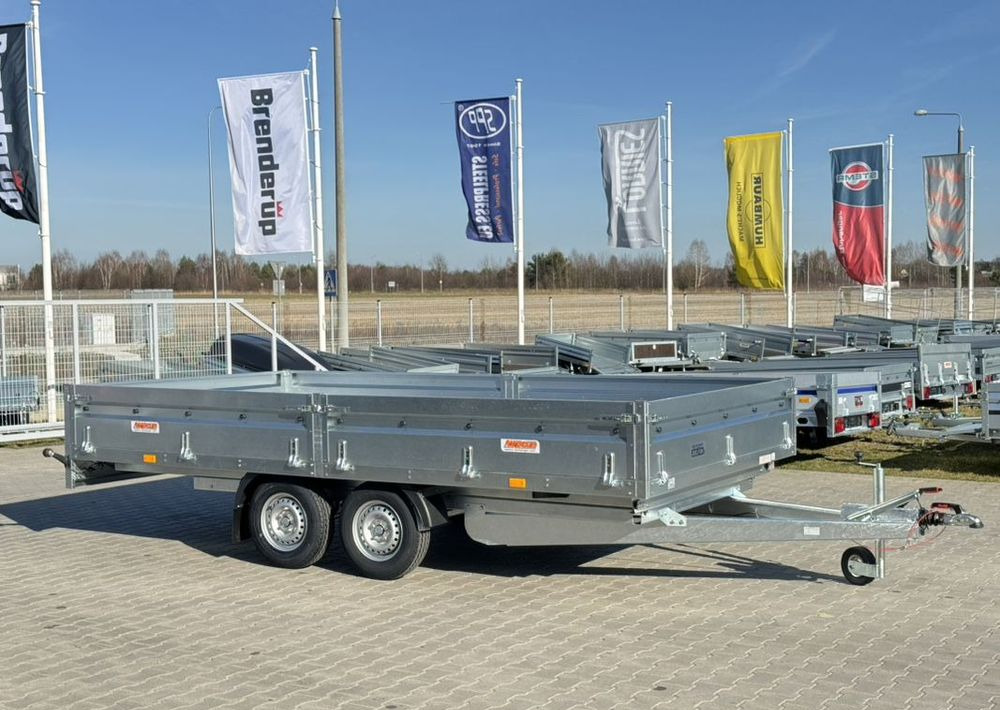 Neptun GN242 Nordica N20-420 2 kps 420x215 cm - Open/ Plateau aanhangwagen: afbeelding 1 Neptun GN242 Nordica N20-420 2 kps 420x215 cm - Open/ Plateau aanhangwagen: afbeelding 1