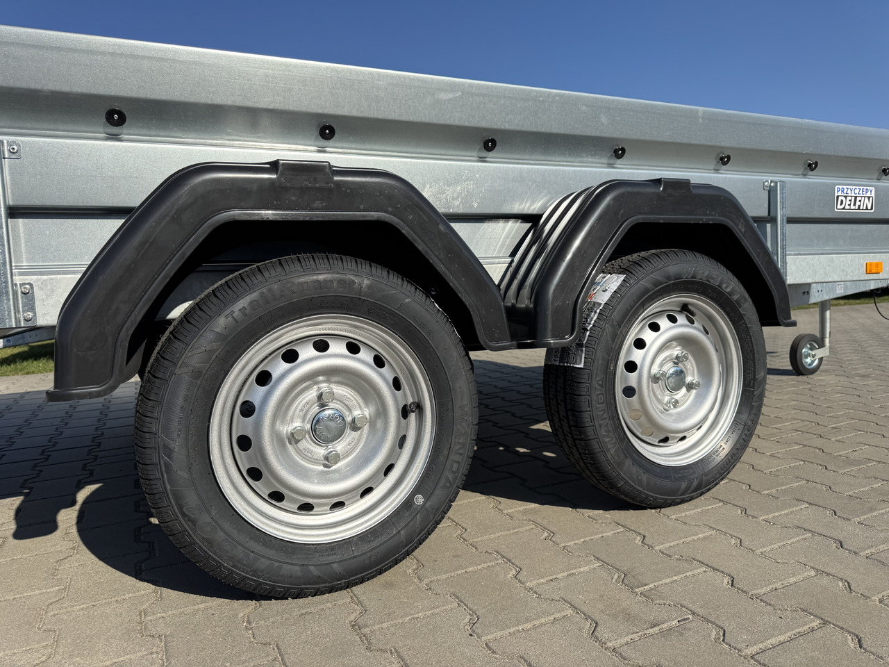 ZASŁAW 300T - przyczepa skrzyniowa 2 osie / 750kg - Aanhangwagen auto: afbeelding 3 ZASŁAW 300T - przyczepa skrzyniowa 2 osie / 750kg - Aanhangwagen auto: afbeelding 3