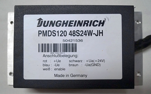 Jungheinrich 50421536 | Transformer 48V-24V PMDS120 48S 24W-JH snn. MTM153414891 - Elektrisch systeem voor Intern transport: afbeelding 3 Jungheinrich 50421536 | Transformer 48V-24V PMDS120 48S 24W-JH snn. MTM153414891 - Elektrisch systeem voor Intern transport: afbeelding 3