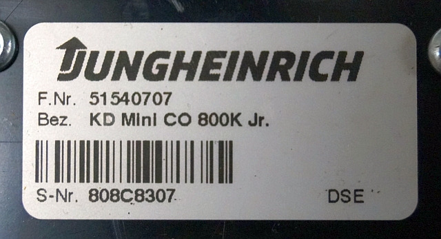 Jungheinrich 51540707 | Display KD mini Co 800K Jr. sn. 808C8307 - Instrumentenpaneel voor Intern transport: afbeelding 3 Jungheinrich 51540707 | Display KD mini Co 800K Jr. sn. 808C8307 - Instrumentenpaneel voor Intern transport: afbeelding 3