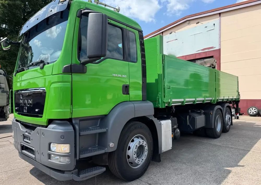 MAN TGS 26.360 | Wywrotka z HDS Hiab 166 K Pro | Euro 5 | 6x2 | - Kipper vrachtwagen: afbeelding 1 MAN TGS 26.360 | Wywrotka z HDS Hiab 166 K Pro | Euro 5 | 6x2 | - Kipper vrachtwagen: afbeelding 1