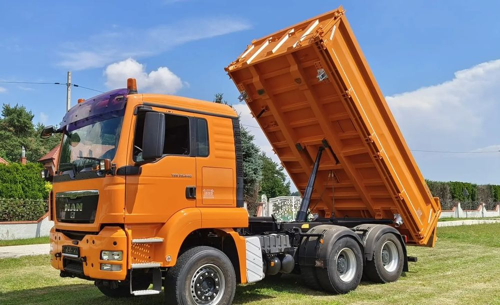 MAN TGS 26.440 | 6x4 | Retarder | Wywrotka Meiller trójstronna | Euro 5 | - Kipper vrachtwagen: afbeelding 1 MAN TGS 26.440 | 6x4 | Retarder | Wywrotka Meiller trójstronna | Euro 5 | - Kipper vrachtwagen: afbeelding 1