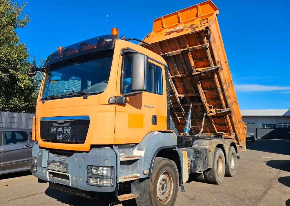 MAN TGS 26.480 6x4 WYWROTKA 3-STRONNA | AUTOMAT | EURO 5 | PRZEBIEG 310 000km! - Kipper vrachtwagen: afbeelding 2 MAN TGS 26.480 6x4 WYWROTKA 3-STRONNA | AUTOMAT | EURO 5 | PRZEBIEG 310 000km! - Kipper vrachtwagen: afbeelding 2