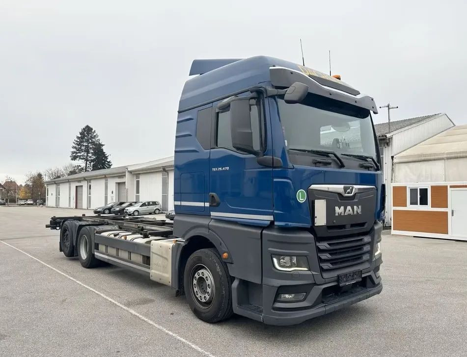 MAN TGX 26.470 6x2 | BDF | Oś podnoszona + skrętna | Retarder | Euro 6 | Automatyczna klimatyzacja | Napęd na tylne koła - Chassis vrachtwagen: afbeelding 1 MAN TGX 26.470 6x2 | BDF | Oś podnoszona + skrętna | Retarder | Euro 6 | Automatyczna klimatyzacja | Napęd na tylne koła - Chassis vrachtwagen: afbeelding 1