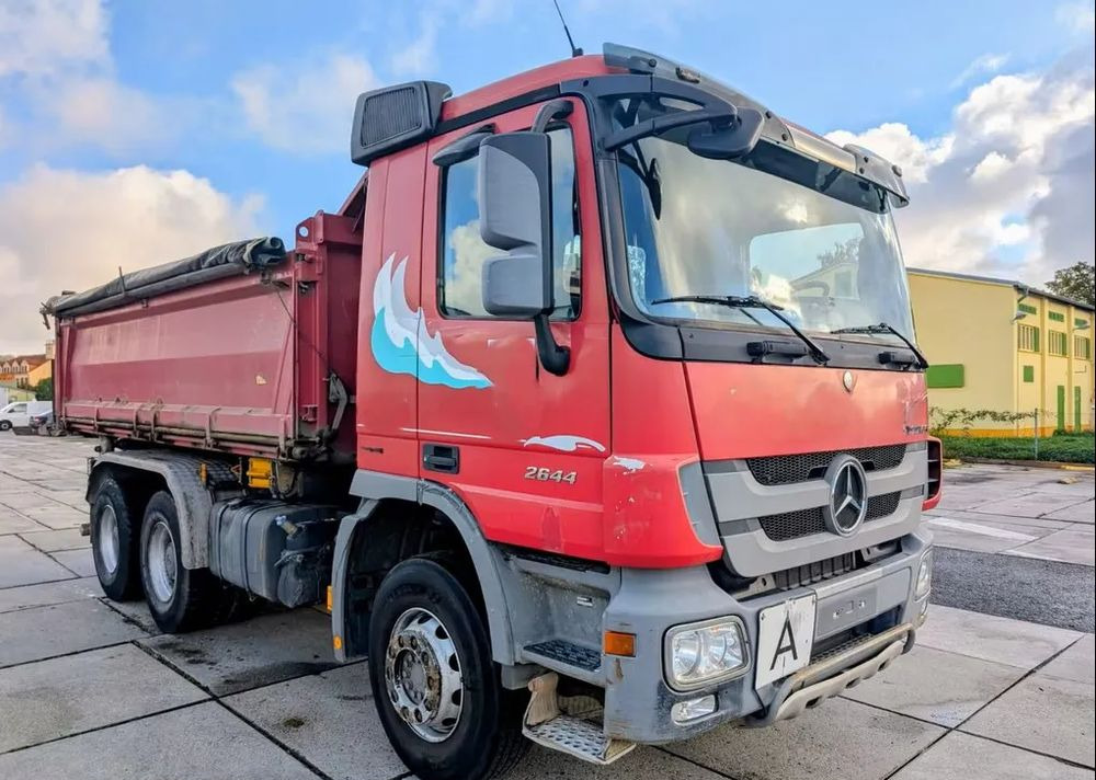 Mercedes-Benz Actros 2644 EPS |Wywrotka 3-stronna Meiller Bordmatik | 6x4 | Euro 5 | Plandeka rolowana - Kipper vrachtwagen: afbeelding 3 Mercedes-Benz Actros 2644 EPS |Wywrotka 3-stronna Meiller Bordmatik | 6x4 | Euro 5 | Plandeka rolowana - Kipper vrachtwagen: afbeelding 3