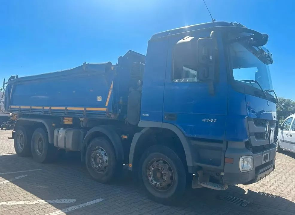 Mercedes-Benz Actros 4141 K 8x4 / Meiller Trójstronna Wywrotka / Automat / Euro 5 / Klima / 36T DMC - Kipper vrachtwagen: afbeelding 1 Mercedes-Benz Actros 4141 K 8x4 / Meiller Trójstronna Wywrotka / Automat / Euro 5 / Klima / 36T DMC - Kipper vrachtwagen: afbeelding 1