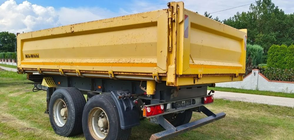 Miller Przyczepa Tandem R180 | Kipper Wywrotka trójstronna | Bordmatik- Manual | Zawieszenie pneumatyczne | Oś podnoszona|Stan idealny | - Kipper aanhangwagen: afbeelding 3 Miller Przyczepa Tandem R180 | Kipper Wywrotka trójstronna | Bordmatik- Manual | Zawieszenie pneumatyczne | Oś podnoszona|Stan idealny | - Kipper aanhangwagen: afbeelding 3