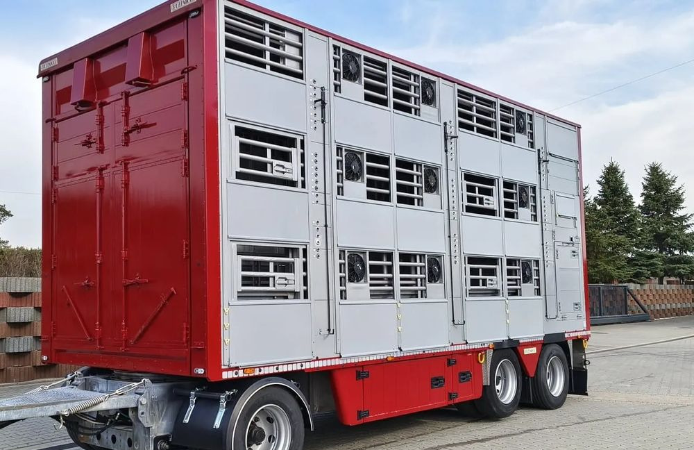 Pezzaioli RBA 32/TRZYOSIOWA PRZYCZEPA-2XBYDŁO,3X TRZODA - Veewagen aanhangwagen: afbeelding 2 Pezzaioli RBA 32/TRZYOSIOWA PRZYCZEPA-2XBYDŁO,3X TRZODA - Veewagen aanhangwagen: afbeelding 2