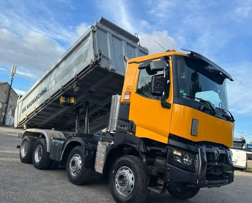 Renault K 440 8x4 • Bordmatik • Klima • Meiller • Euro 6 • 3-stronna wywrotka • 299 000 km - Kipper vrachtwagen: afbeelding 4 Renault K 440 8x4 • Bordmatik • Klima • Meiller • Euro 6 • 3-stronna wywrotka • 299 000 km - Kipper vrachtwagen: afbeelding 4