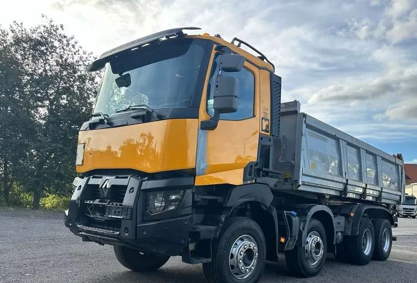 Renault K 440 8x4 • Bordmatik • Klima • Meiller • Euro 6 • 3-stronna wywrotka • 299 000 km - Kipper vrachtwagen: afbeelding 5 Renault K 440 8x4 • Bordmatik • Klima • Meiller • Euro 6 • 3-stronna wywrotka • 299 000 km - Kipper vrachtwagen: afbeelding 5