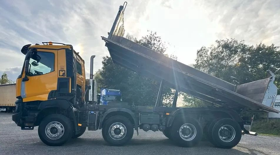 Renault K 440 8x4 • Bordmatik • Klima • Meiller • Euro 6 • 3-stronna wywrotka • 299 000 km - Kipper vrachtwagen: afbeelding 3 Renault K 440 8x4 • Bordmatik • Klima • Meiller • Euro 6 • 3-stronna wywrotka • 299 000 km - Kipper vrachtwagen: afbeelding 3