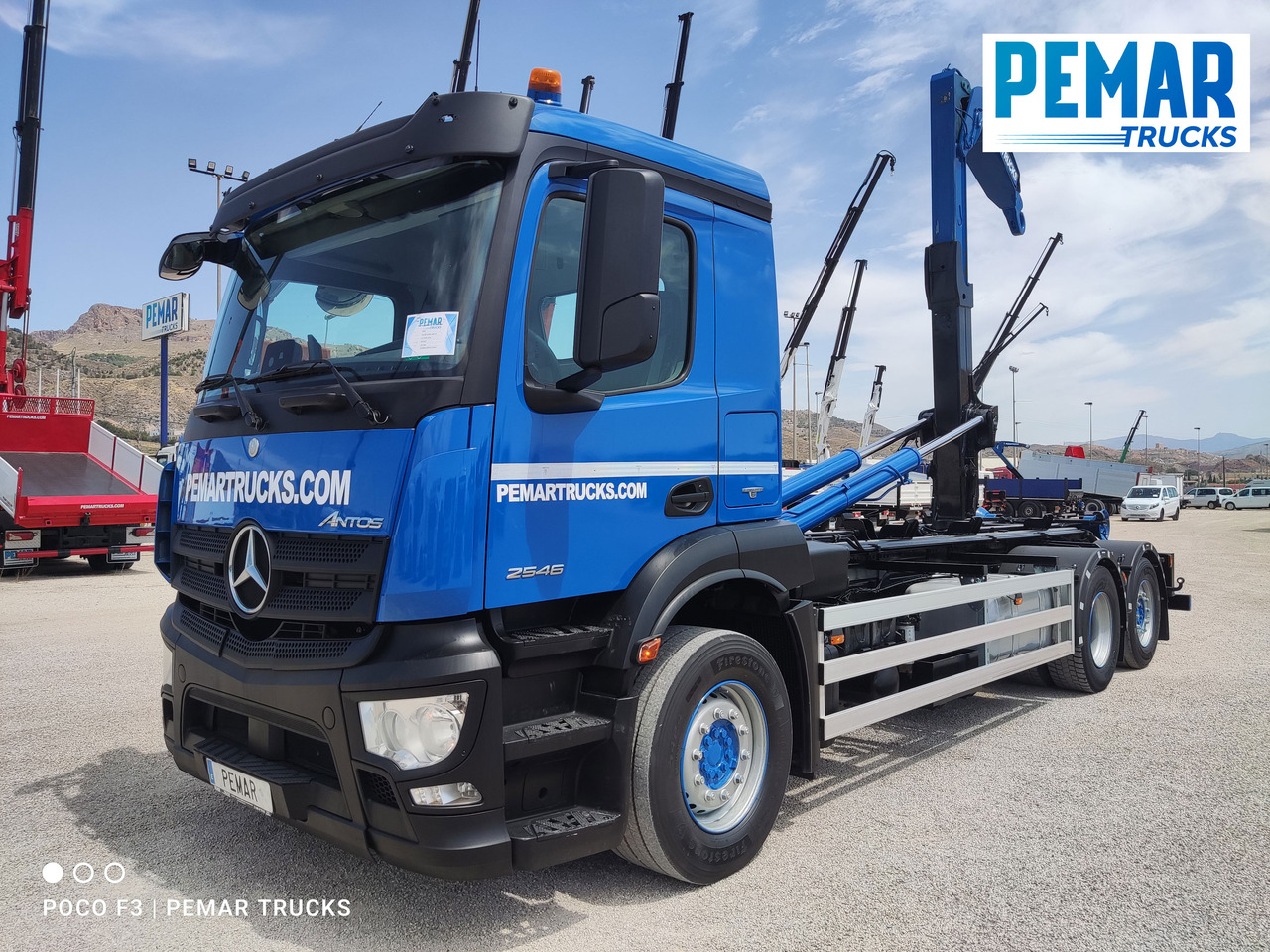 MERCEDES-BENZ ANTOS 2546 6X2 MULTILIFT - Containertransporter/ Wissellaadbak vrachtwagen: afbeelding 1 MERCEDES-BENZ ANTOS 2546 6X2 MULTILIFT - Containertransporter/ Wissellaadbak vrachtwagen: afbeelding 1