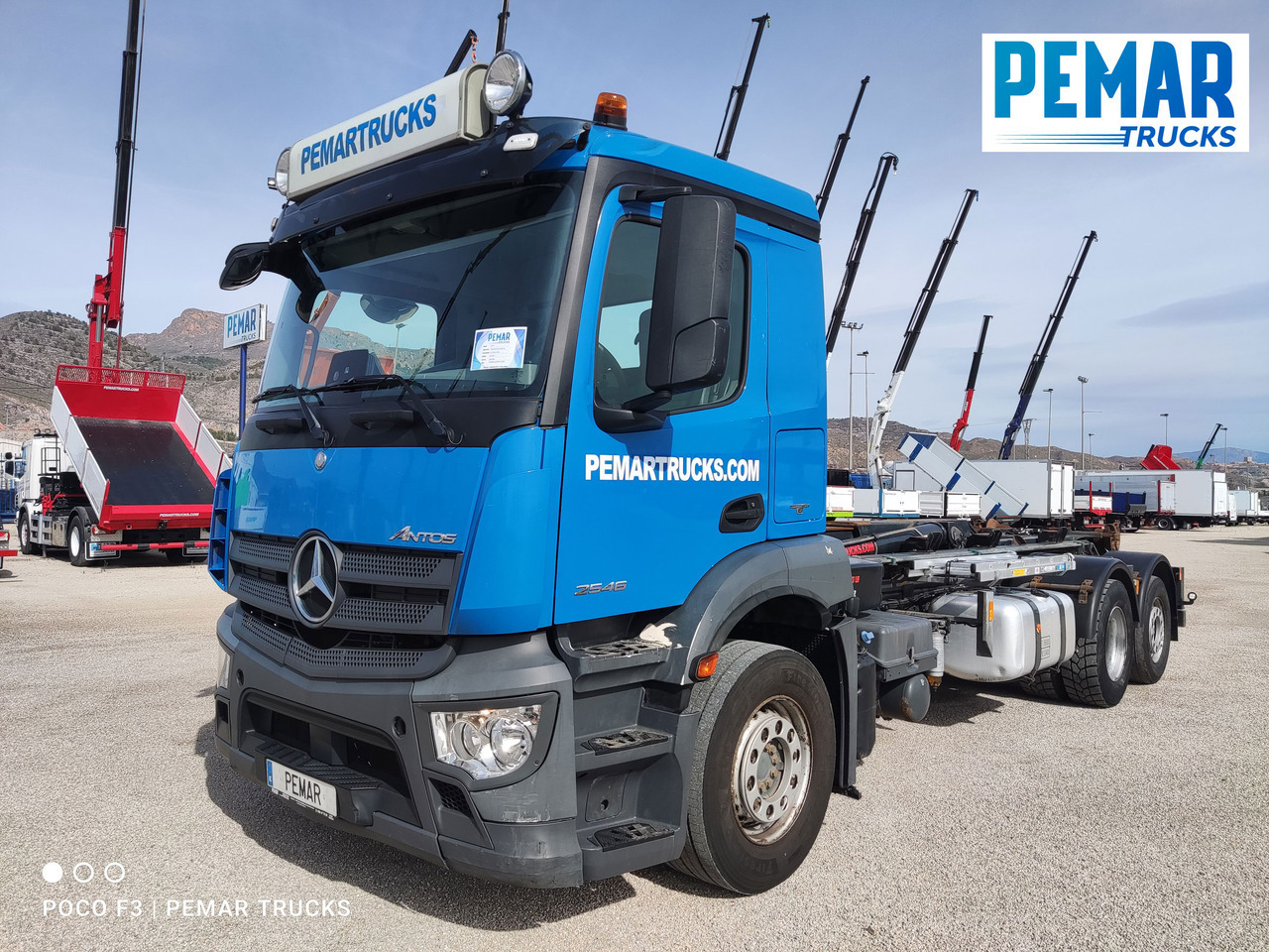 MERCEDES-BENZ ANTOS 2546 6X2 MULTILIFT - Containertransporter/ Wissellaadbak vrachtwagen: afbeelding 2 MERCEDES-BENZ ANTOS 2546 6X2 MULTILIFT - Containertransporter/ Wissellaadbak vrachtwagen: afbeelding 2