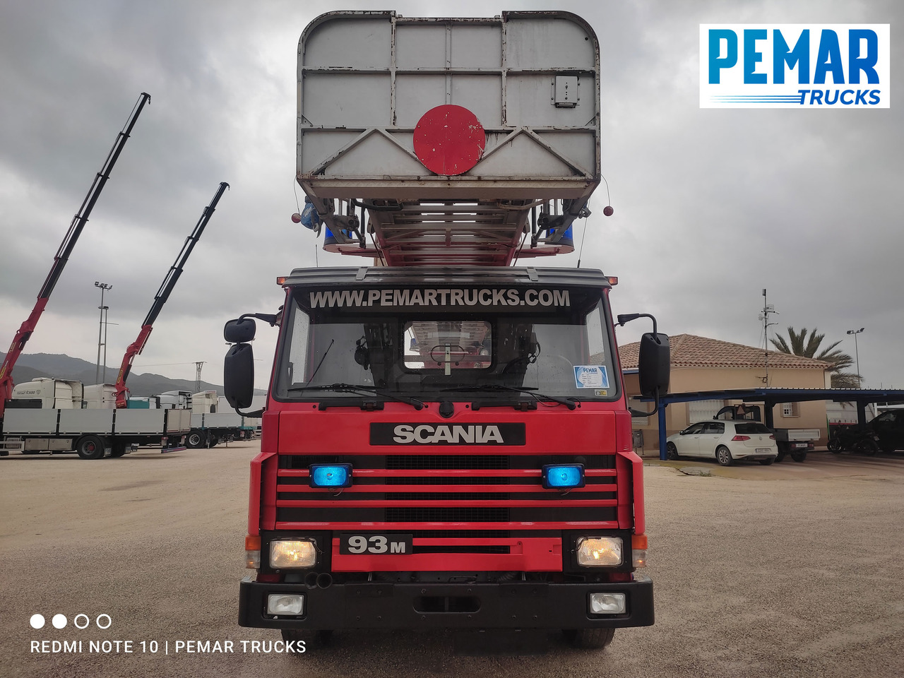 SCANIA G93 250 ESCALERA BOMBEROS - Brandweerwagen: afbeelding 3 SCANIA G93 250 ESCALERA BOMBEROS - Brandweerwagen: afbeelding 3