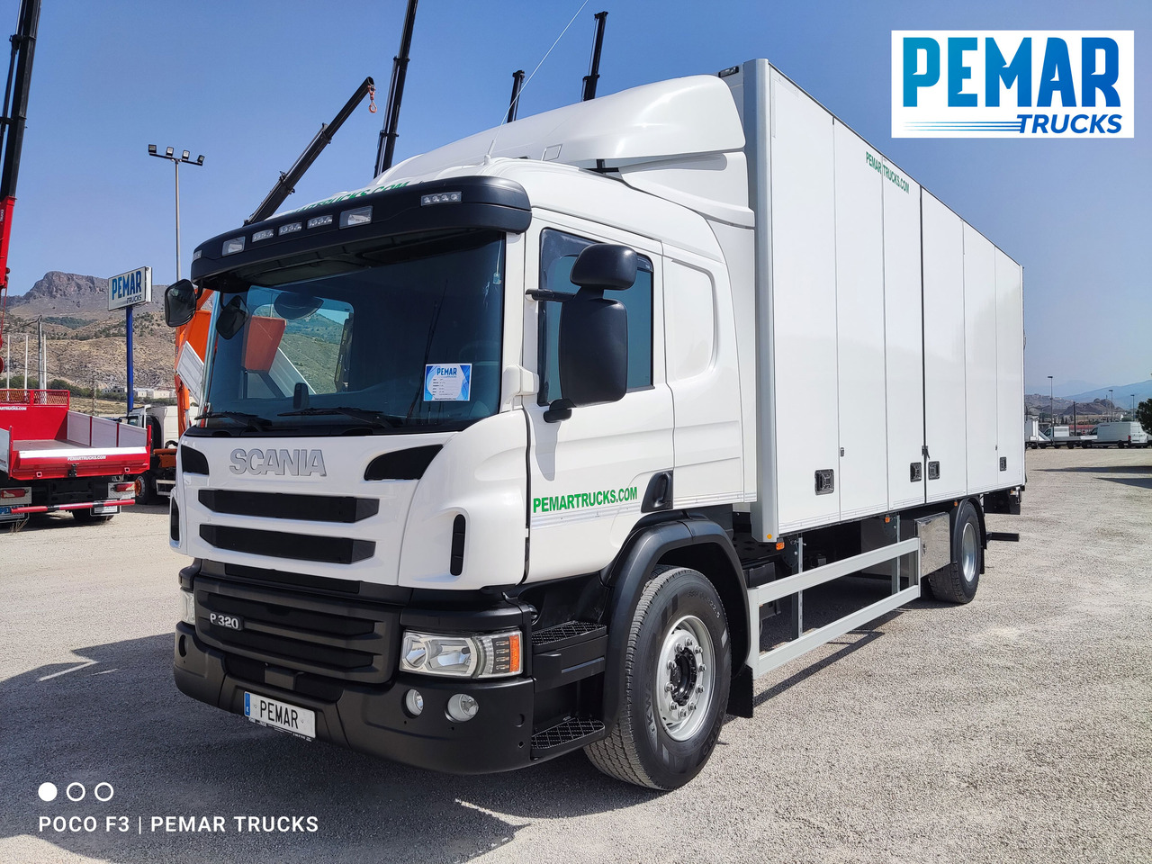 SCANIA P 320 CAJA CERRADA 18T EURO 6 - Bakwagen: afbeelding 1 SCANIA P 320 CAJA CERRADA 18T EURO 6 - Bakwagen: afbeelding 1
