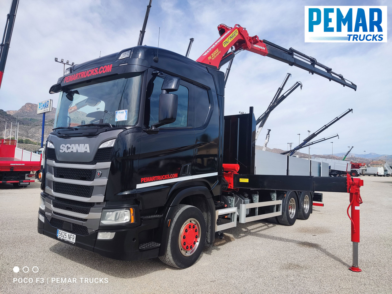 SCANIA R 500 6X2 GRUA CAJA FIJA - Kraanwagen: afbeelding 1 SCANIA R 500 6X2 GRUA CAJA FIJA - Kraanwagen: afbeelding 1