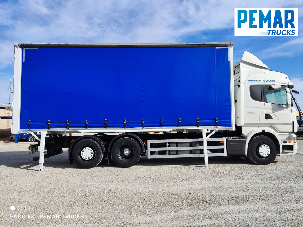 Containertransporter/ Wissellaadbak vrachtwagen SCANIA R 500 6X2 TAUTLINER CAJA INTERCAMBIABLE: afbeelding 33