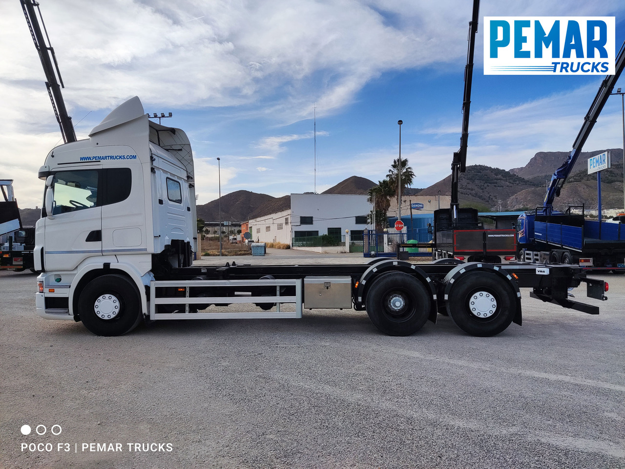 Containertransporter/ Wissellaadbak vrachtwagen SCANIA R 500 6X2 TAUTLINER CAJA INTERCAMBIABLE: afbeelding 48