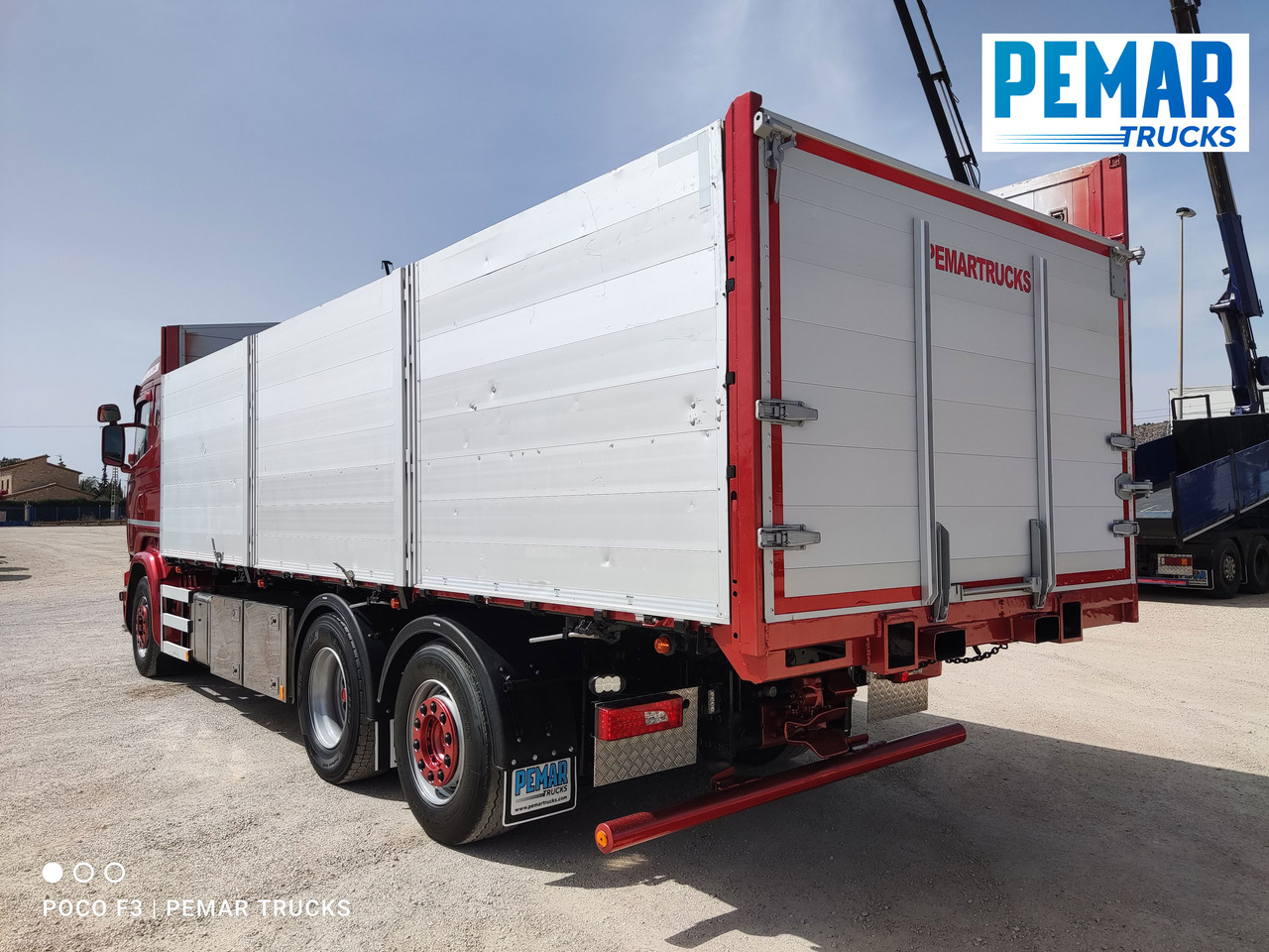 Kipper vrachtwagen SCANIA R 580 6X2 BASCULANTE RETARDER EURO 6: afbeelding 8