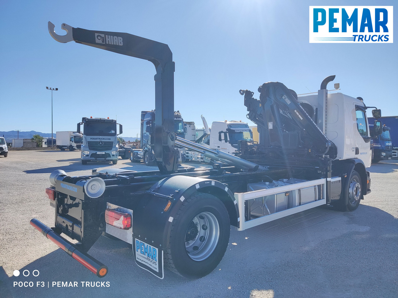 Kipper vrachtwagen, Kraanwagen VOLVO FE 280 GRUA MULTILIFT 18T EURO 6: afbeelding 24