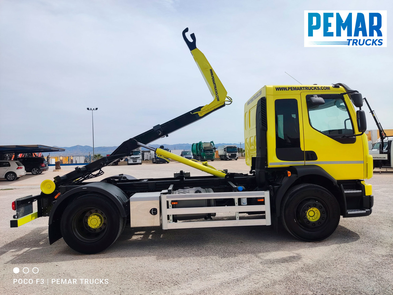 Containertransporter/ Wissellaadbak vrachtwagen VOLVO FL 290 MULTILIFT 18T: afbeelding 16