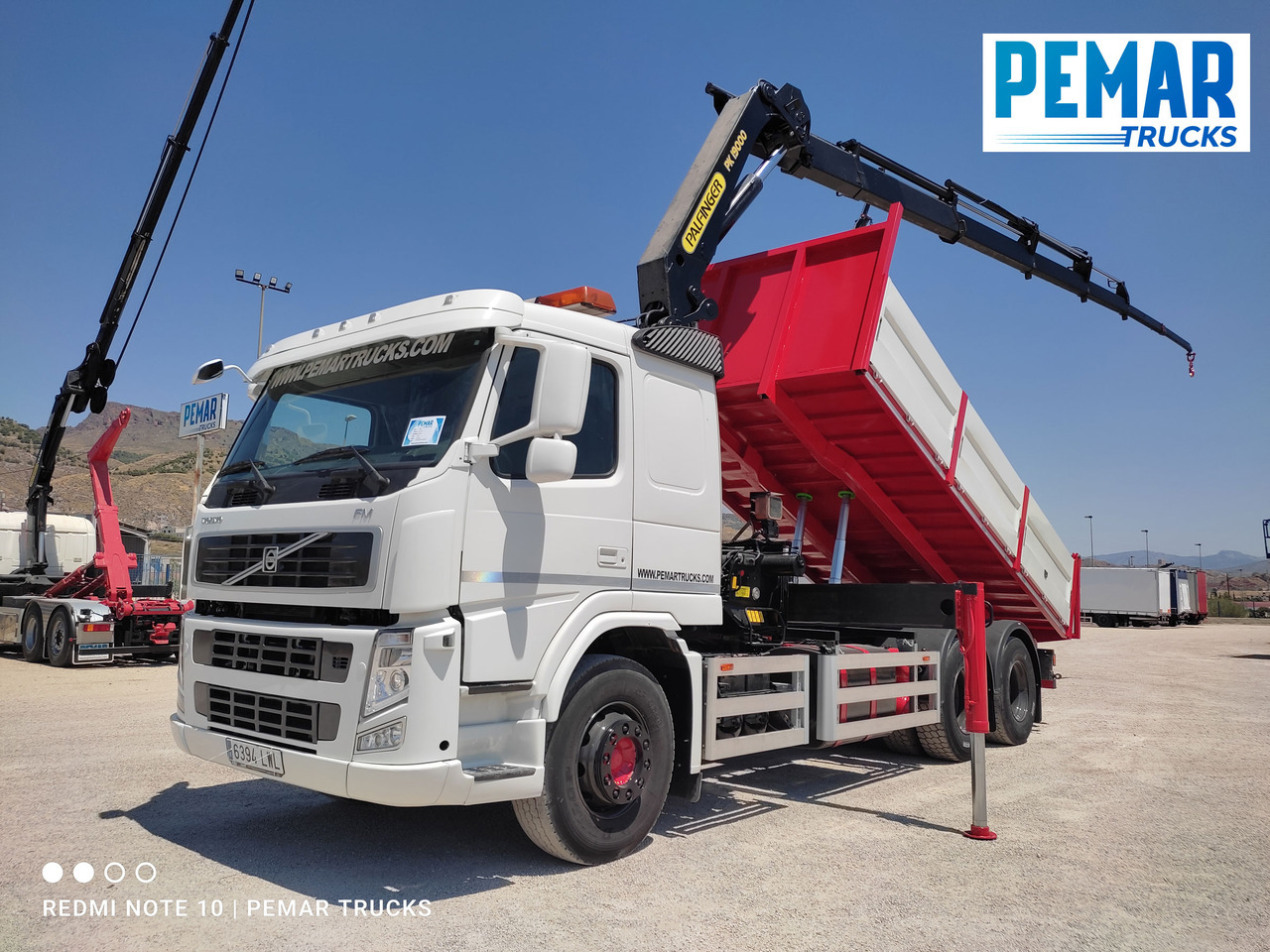 VOLVO FM 440 6X4 GRUA BASCULANTE - Kipper vrachtwagen, Kraanwagen: afbeelding 1 VOLVO FM 440 6X4 GRUA BASCULANTE - Kipper vrachtwagen, Kraanwagen: afbeelding 1