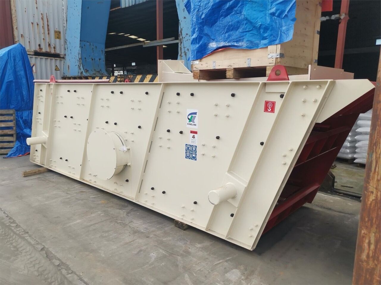 Kinglink 3YK1548 Vibrating Grizzly Screen | 100TPH - Zeefinstallatie: afbeelding 1 Kinglink 3YK1548 Vibrating Grizzly Screen | 100TPH - Zeefinstallatie: afbeelding 1